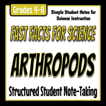 Preview of Fast Facts for Science - Arthropods
