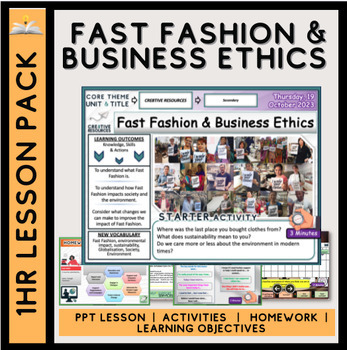 Preview of Fast Fashion & Business Ethics