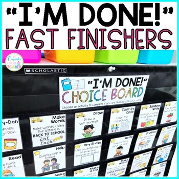 Preview of Fast Finisher Activities | Early Finisher Activities for the YEAR