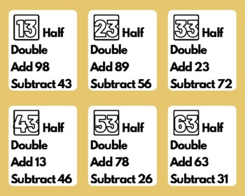 Preview of Fast Finisher Maths cards