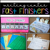 Fast Finisher Writing Activities