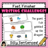 Fast Finisher Writing Challenges