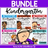 Fast Finishers Kindergarten Worksheets and Activities Bundle