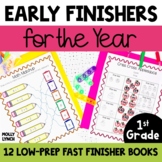 Early Finisher Activities 1st Grade Math & Language Arts |