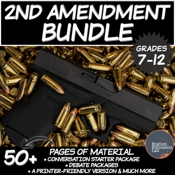 Preview of The Second Amendment Bundle: Class Discussions and Debate