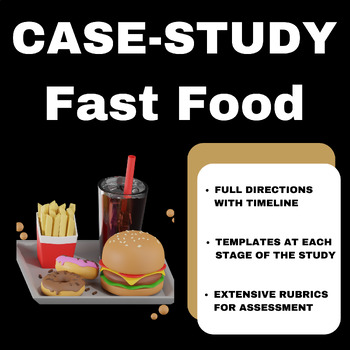 Preview of Fast Food - Case-Study with TEMPLATES