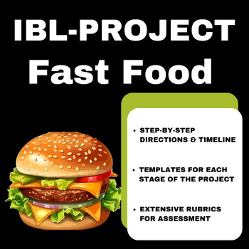 Preview of Fast Food: IBL Project with TEMPLATES