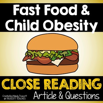 fast food obesity articles
