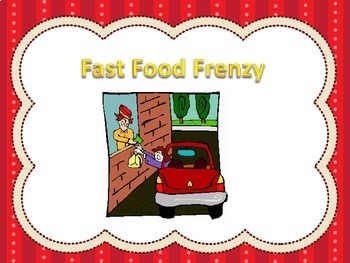 Preview of Fast Food Project - Great for After End of Grade Test