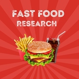 Fast Food Research + Daily Macro/Caloric Intake