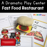 Fast Food Restaurant Dramatic Play Center