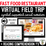 Fast Food Virtual Field Trip Social Narrative & Comprehens