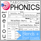 Fast Phonics - Blends & Short Vowels Practice - Decoding -