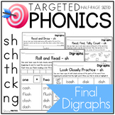 Fast Phonics - Final Digraphs Practice - Decoding - Scienc
