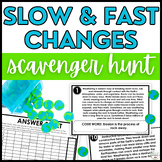 Fast & Slow Earth Changes Scavenger Hunt - Weathering & Er