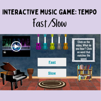Preview of Fast/Slow Interactive Music Game
