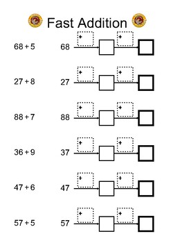 Preview of Fast addition and subtraction worksheets