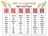 Fast as Lightning! A Roll and Read Fluency Game