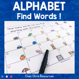 FREEBIE : Find Words - Alphabet Activity