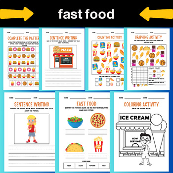 Preview of Fast food exercises