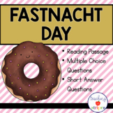 Fastnacht Day/ Fat Tuesday Reading Comprehension Passage Freebie