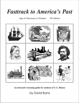 Preview of Fasttrack to America's Past - w/ forever license to photocopy for your students