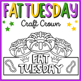 Fat Tuesday Craft Crown Freebie - Mardi Gras Crown - King Cake!
