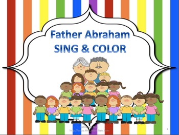 Preview of Father Abraham Sing & Color
