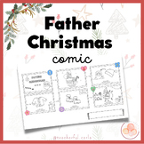 Father Christmas comic - Kindergarten - Navidad