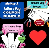 Father/Mother's Day Coupons- Activities