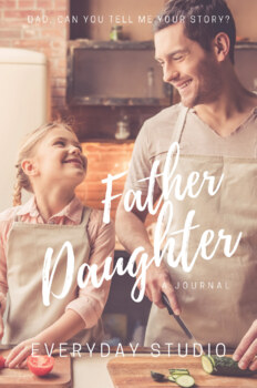 Preview of Father and Daughter Prompt Journal (Father's Day Journal Collection)
