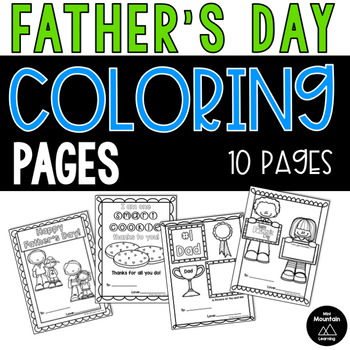 fathers day coloring pages teaching resources teachers pay teachers