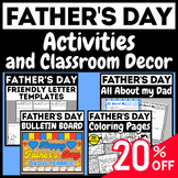 Father’s Day Activities & Classroom Decor | Coloring, Ques