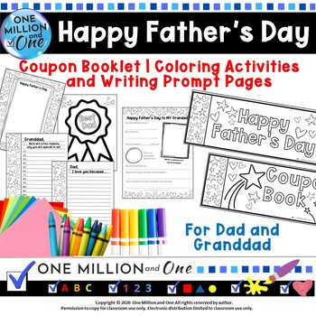 Mothers and Fathers Day Flip Book BUNDLE, Art Craft and Writing Prompt  Activity