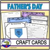 Father's Day Activities Crafts & Cards For Fathers, Grandp