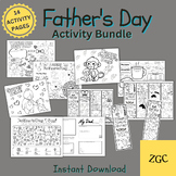 Father's Day Activity Bundle, Father's Day Craft / Games, 