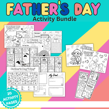 Preview of Father's Day Activity Set