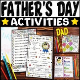 Fathers Day: Gift Card, Poem, Portrait, Letter Writing, Al