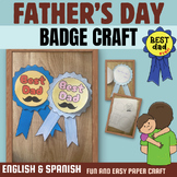Father's Day Badge Craft Activity