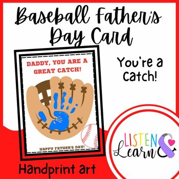 Baseball Father's Day Card