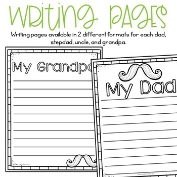 Father's Day Book by Ashley's Goodies | TPT