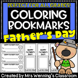Father's Day Bookmarks! Parent & Guardian Gifts! Includes 