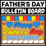 Father's Day Bulletin Board Kit - Classroom Decor | End of