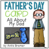 Father's Day Card | All About My Dad