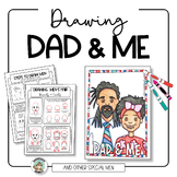 Father's Day Card • Drawing Dad & Me • How to Draw Men