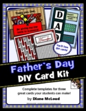 Father's Day Card Kit—Three Complete DIY Card Templates