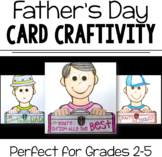 Father's Day Card and Craft | Coupon Book for Dad for Grades 2-5