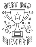 Father's Day Cards : Dad Coloring Pages | Fathers Day Acti