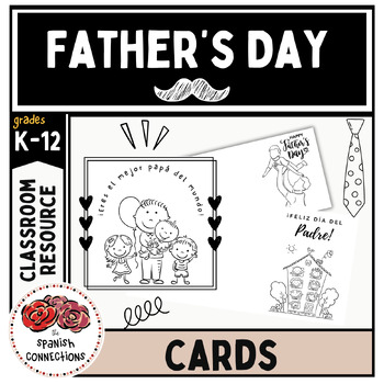 Printable Fathers Day Card in Spanish Feliz Dia Del Padre 