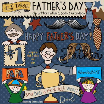 Preview of Father's Day Clip Art Download